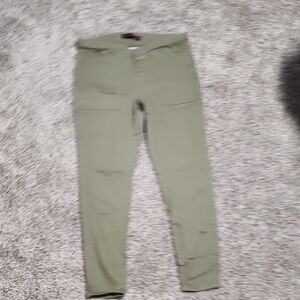 No Boundaries Olive Skinny Pants